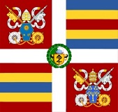 drapeau des gardes suisses